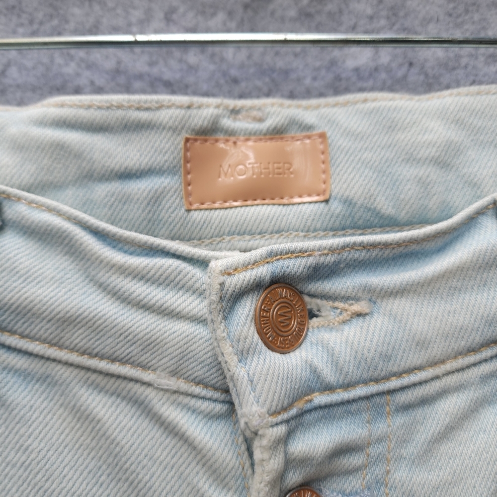 MOTHER The Pixie Tomcat Ankle Jeans In Piña Colada Paradise - Picture 7 of 14